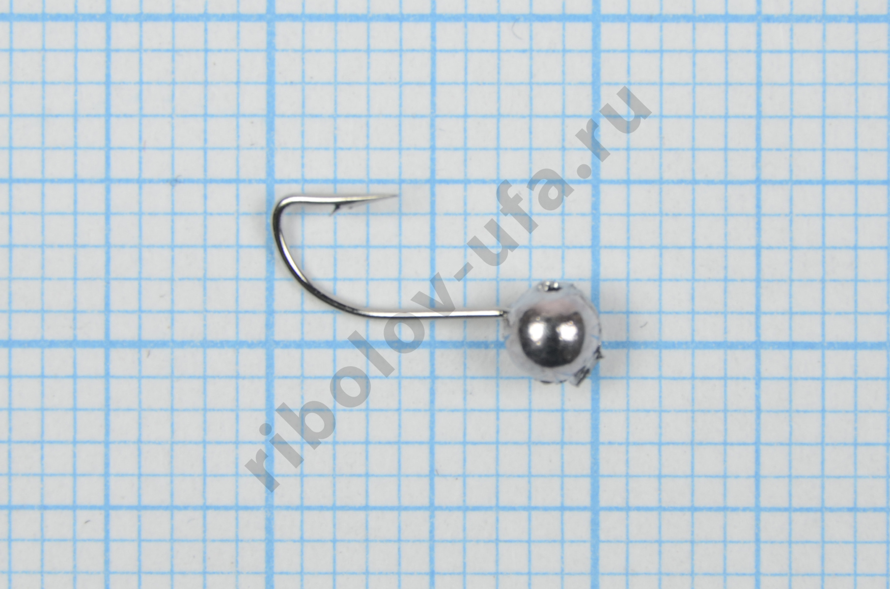 Мормышка литая Marlins Шар 3мм (0,15гр) кр. Crown никель 7000-100