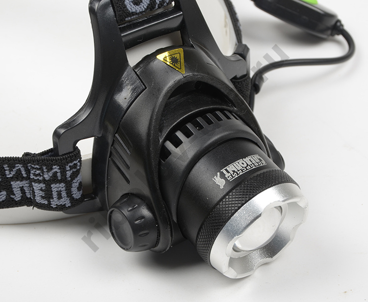 Фонарь налобный Сибирский Следопыт Эон 1L, zoom, 3 режима,аккум,220В+12В HL28