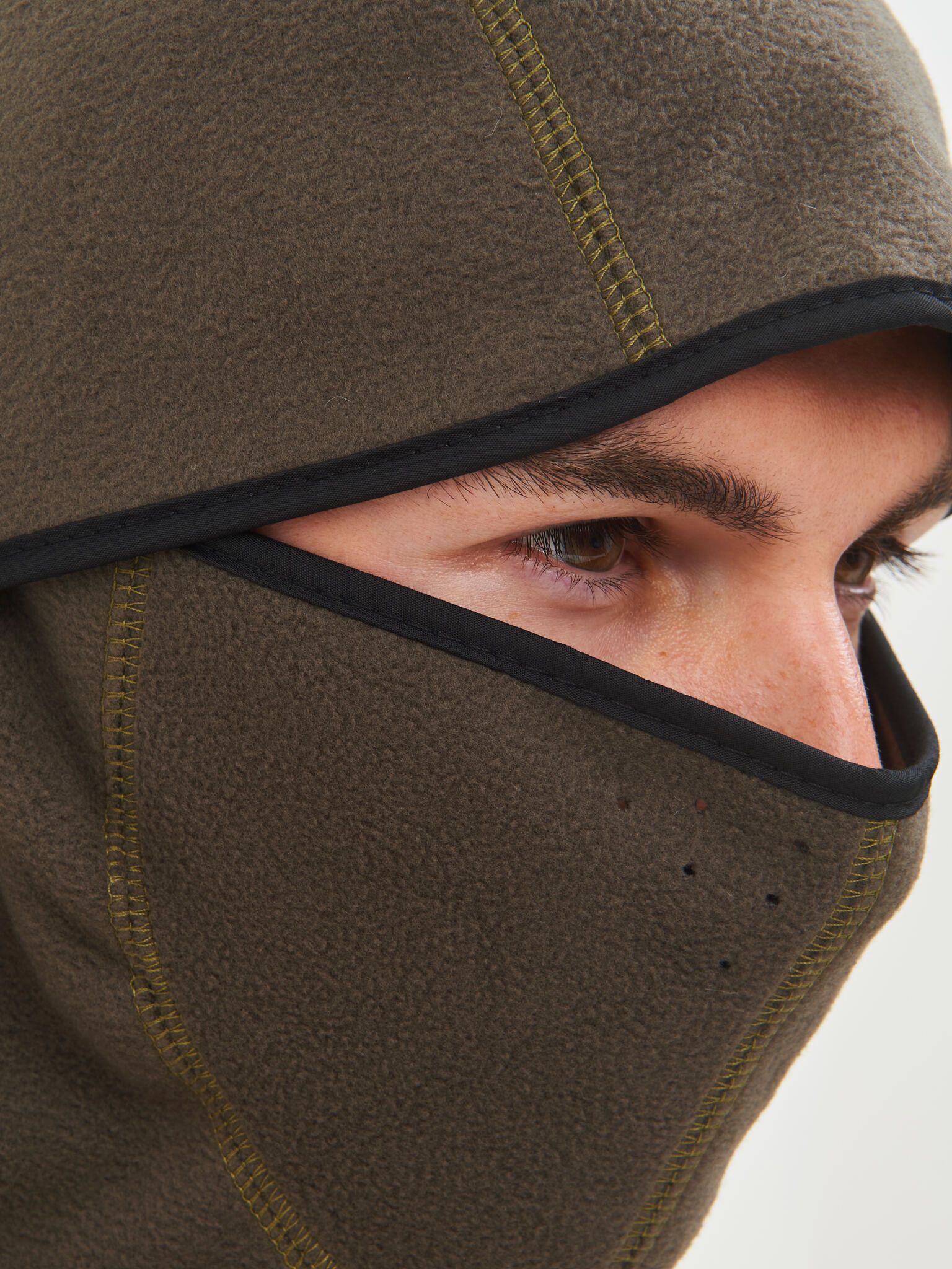 Шлем-маска Huntsman тк.Windblock, цв.хаки р. 58-60