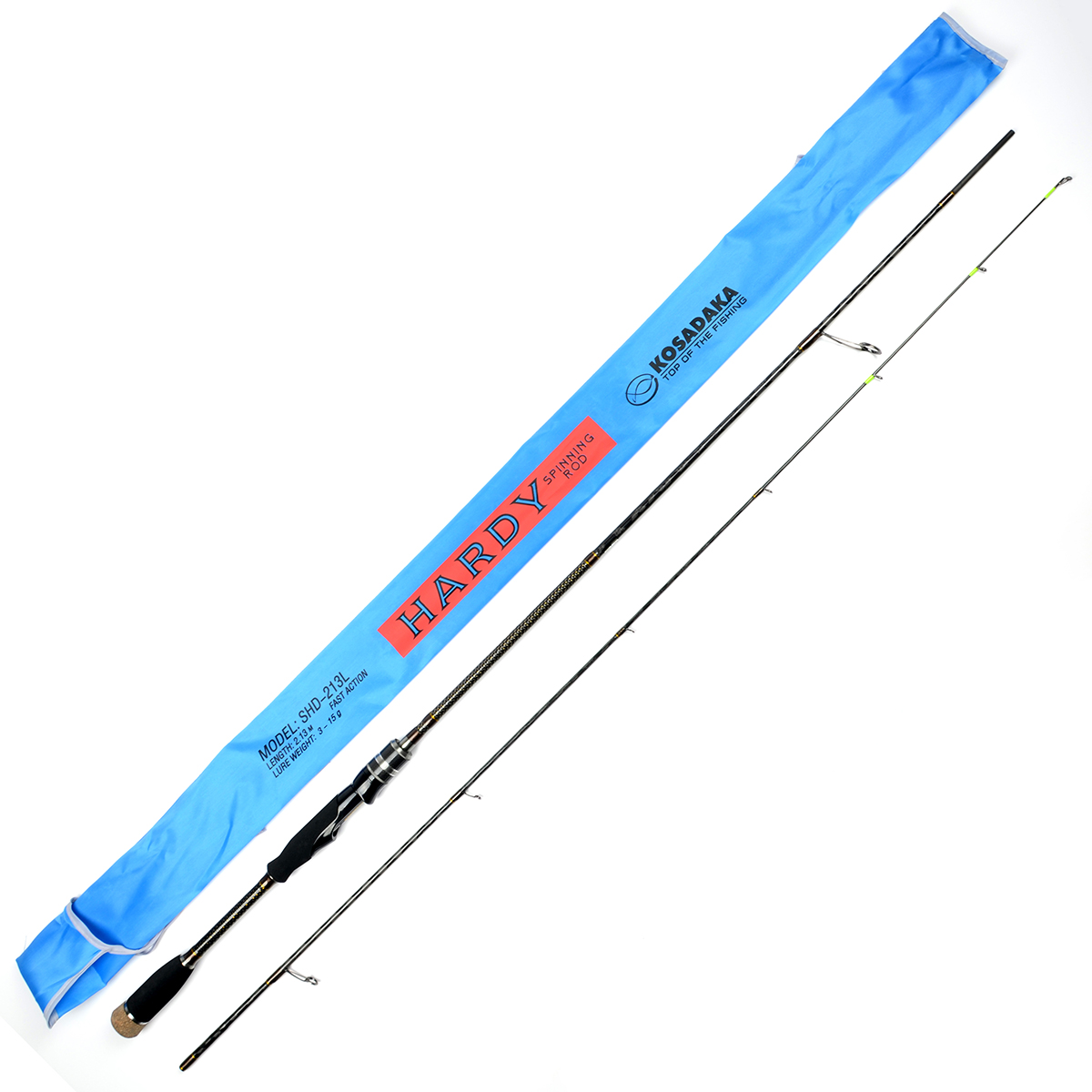 Спиннинг Kosadaka Hardy 2,44м / 10-35гр.