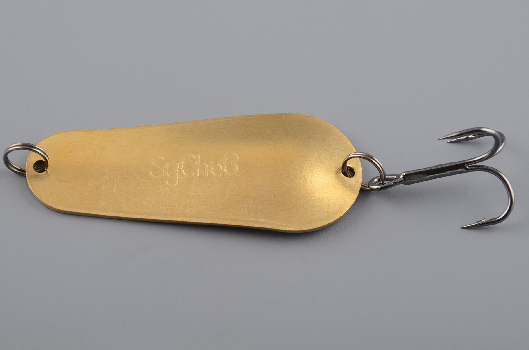 Блесна Русская приманка колеб. Шторлинг цв.латунь 70мм 18гр. (матовая)
