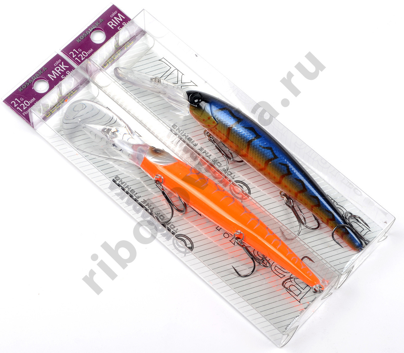 Воблер Kosadaka Bandit Deep XL 120F, плав., 120мм, 21г, 5-8м, цв.MRK