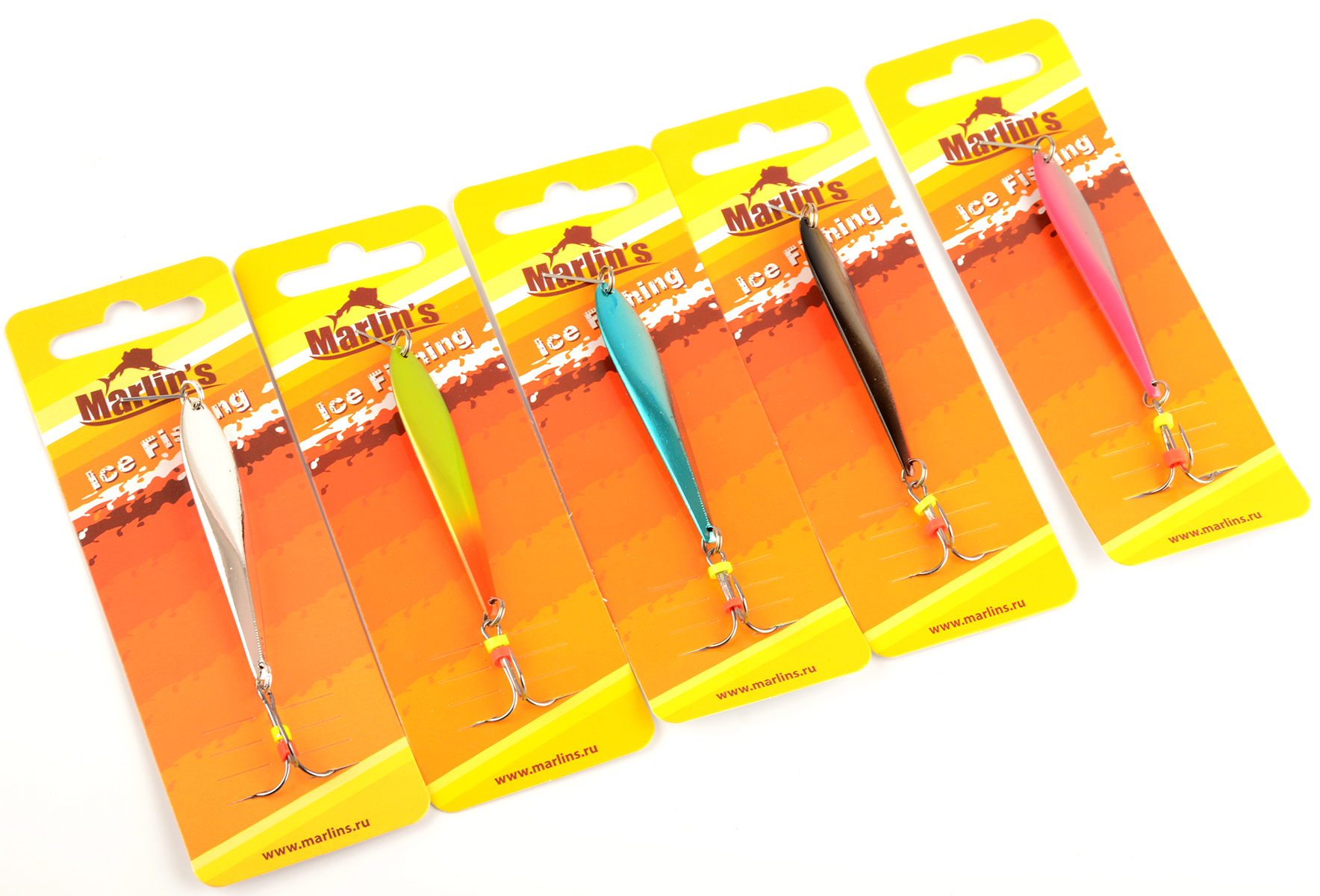 Блесна зимняя Marlins Финка 60мм 10гр. цв.211