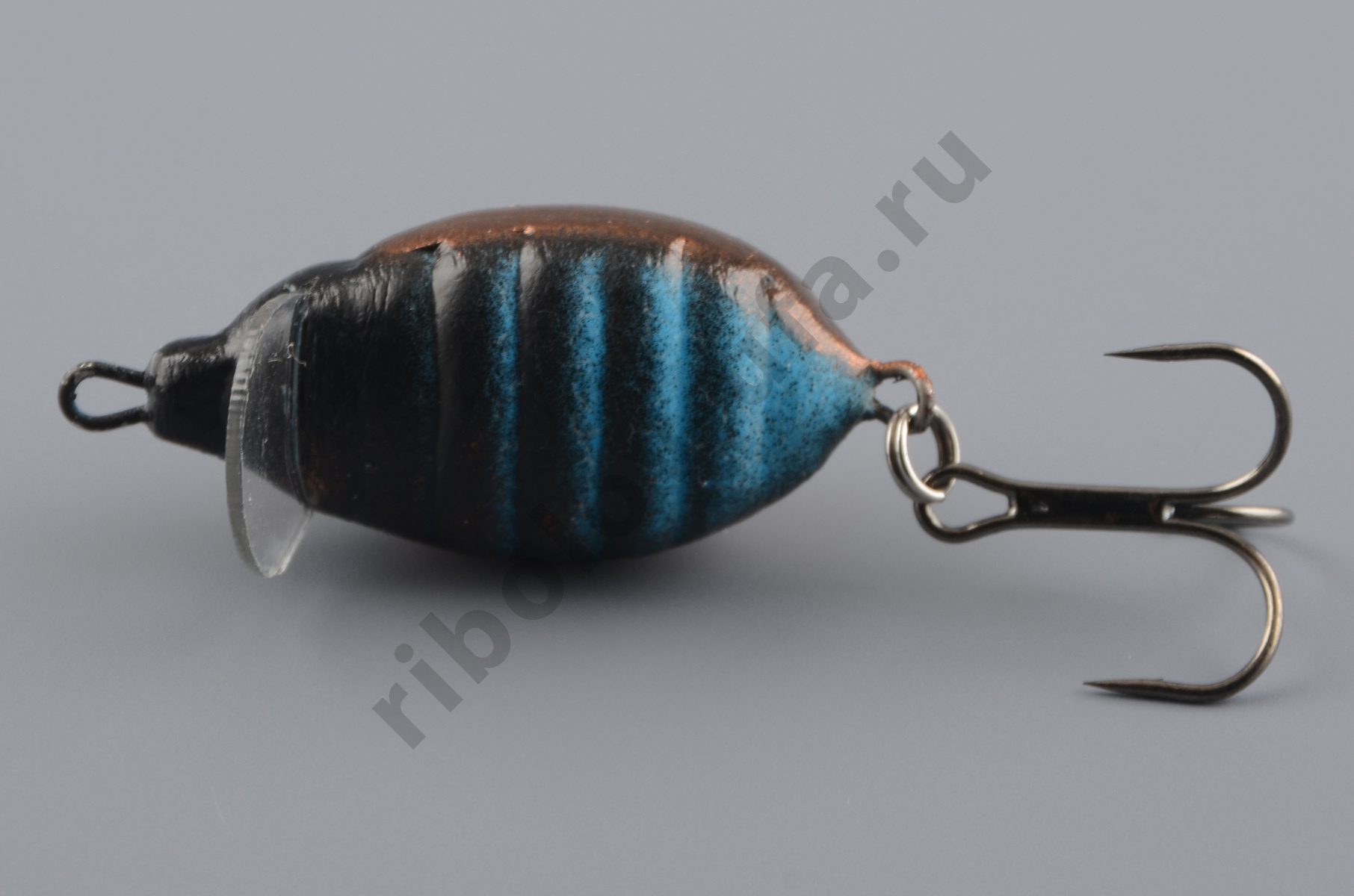 Воблер Белоречье Кренк Жук 3D 4гр тройник №6, цв. 4705