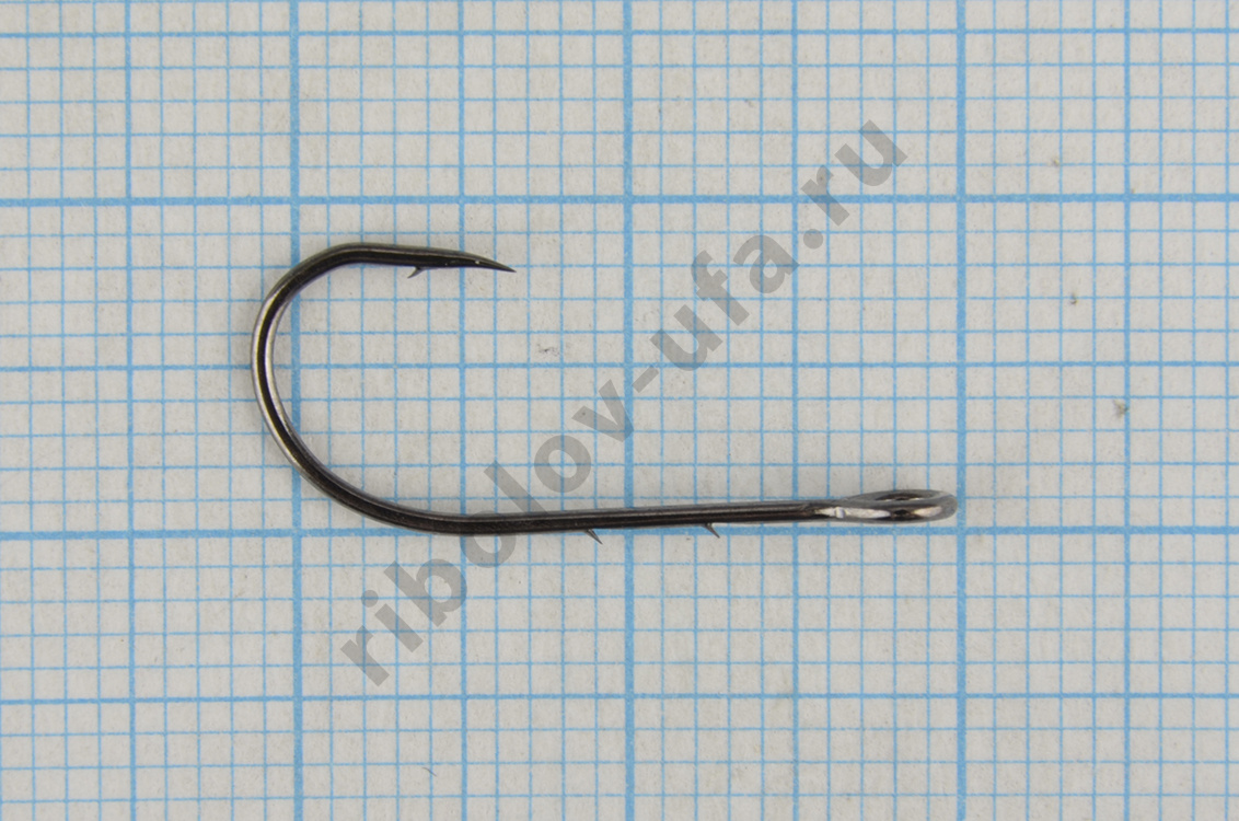 Одинарные крючки Hitfish  с засечками Direct Hold Single Hook (с большим ухом) # 6