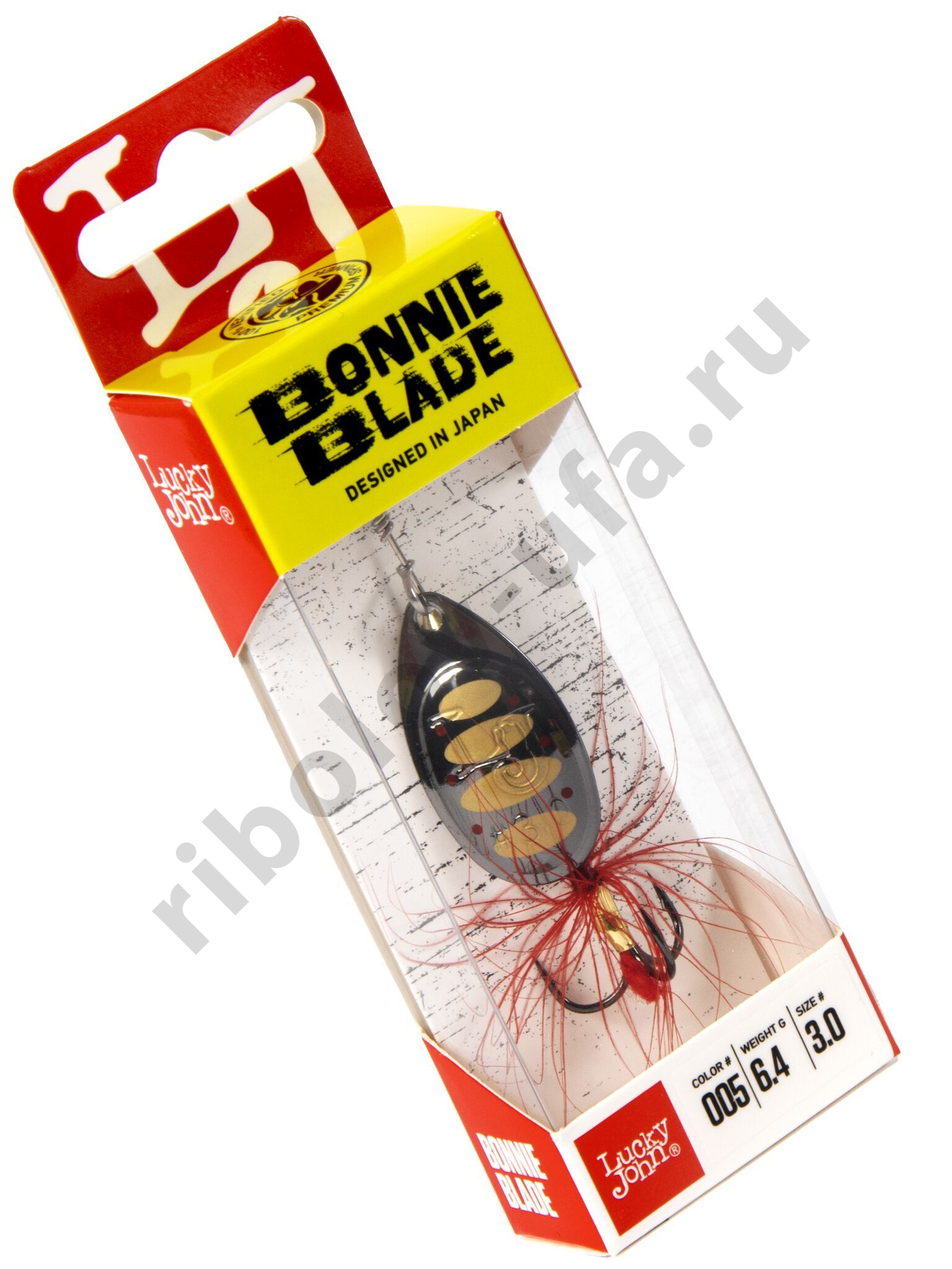 Блесна вращ. Lucky John Bonnie Blade #03, 6.4гр., цв. 005