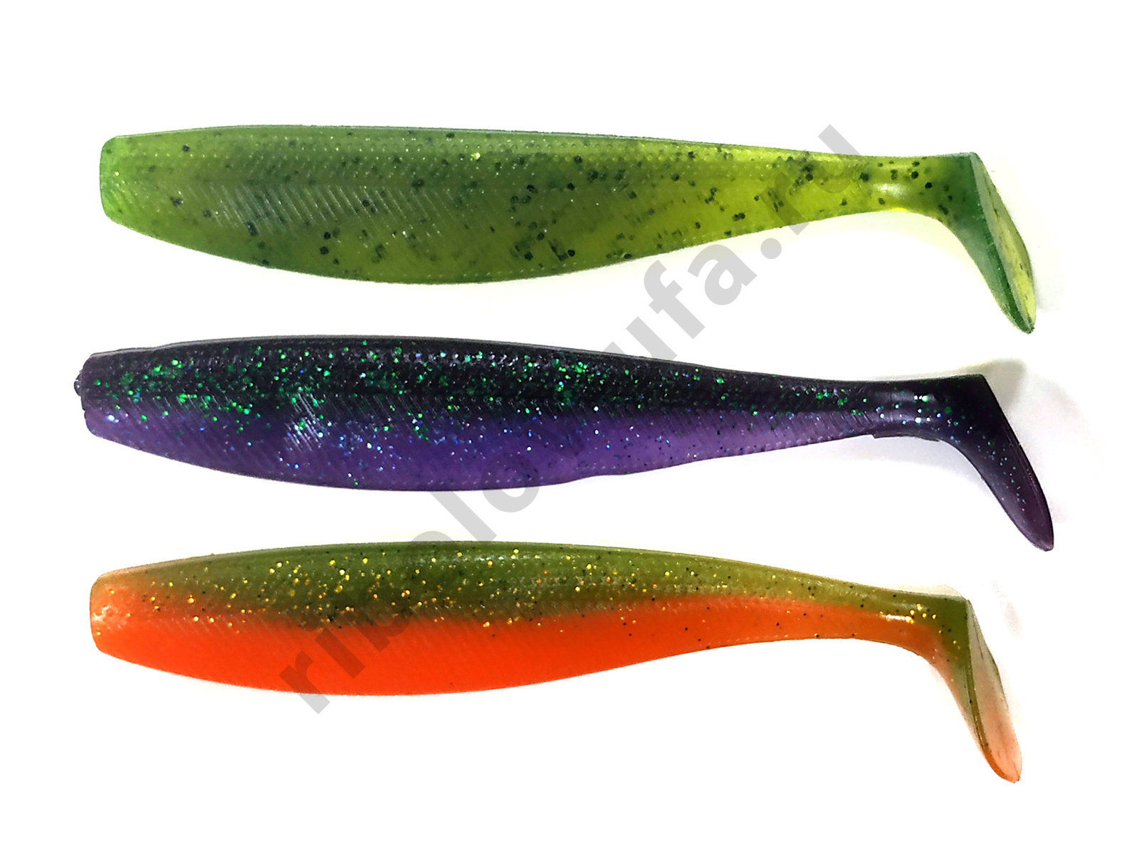 Силиконовая приманка Hitfish Big Shad 5.35in цв. Mix 3