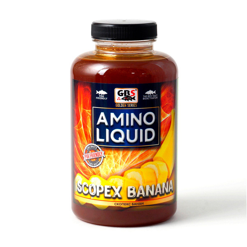 Жидкая добавка GBS Amino Liquid Банан-Скопекс 0,5л (бутылка)