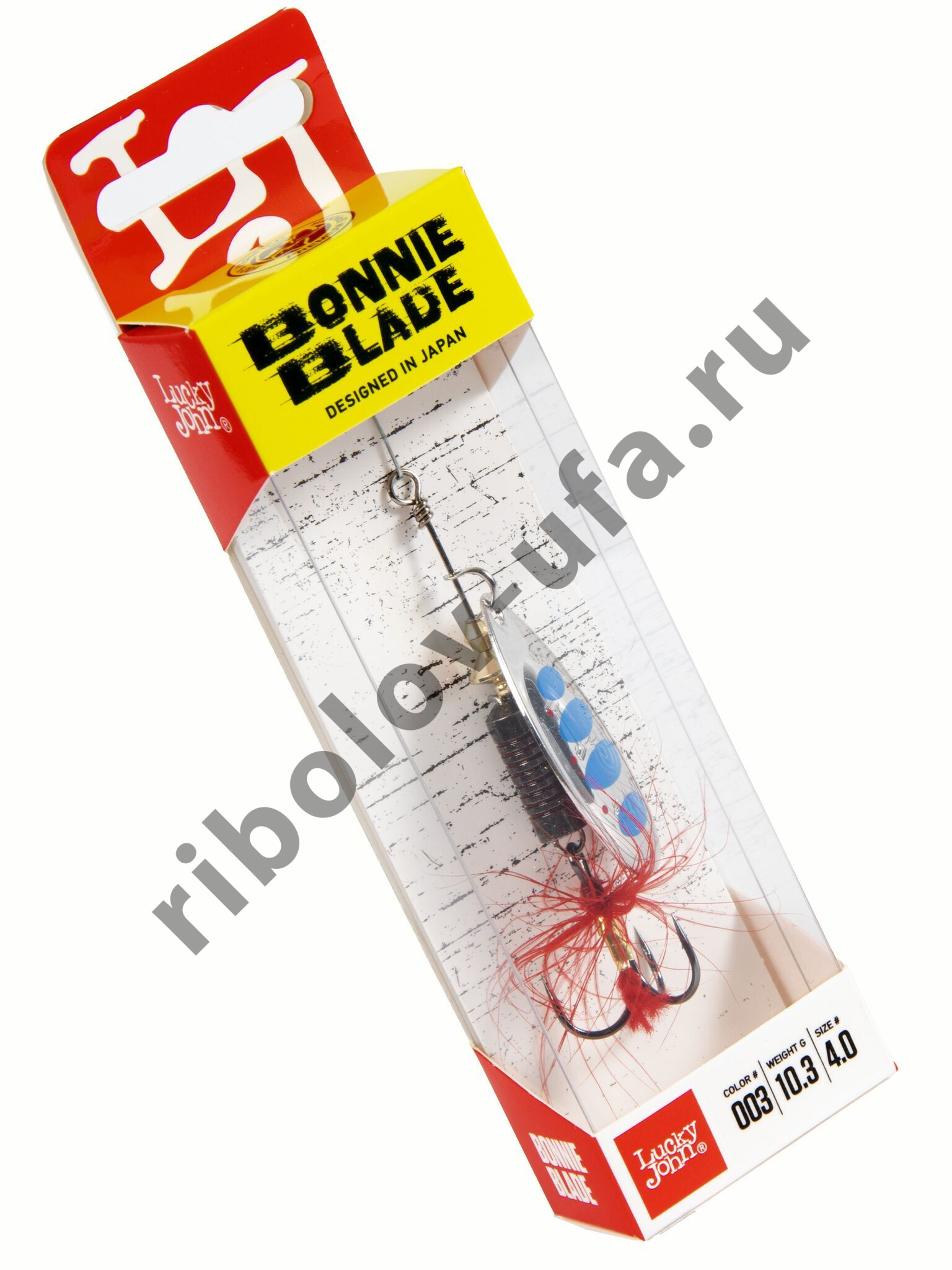 Блесна вращ. Lucky John Bonnie Blade #04, 10.3гр., цв. 003