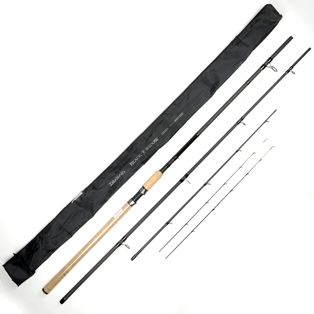 Удилище фидерное Daiwa Black Widow Feeder 3.60м (до150 гр.)
