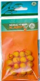 Бойлики Три кита Мастер Карп d.10 мм кукуруза (уп/12 шт)