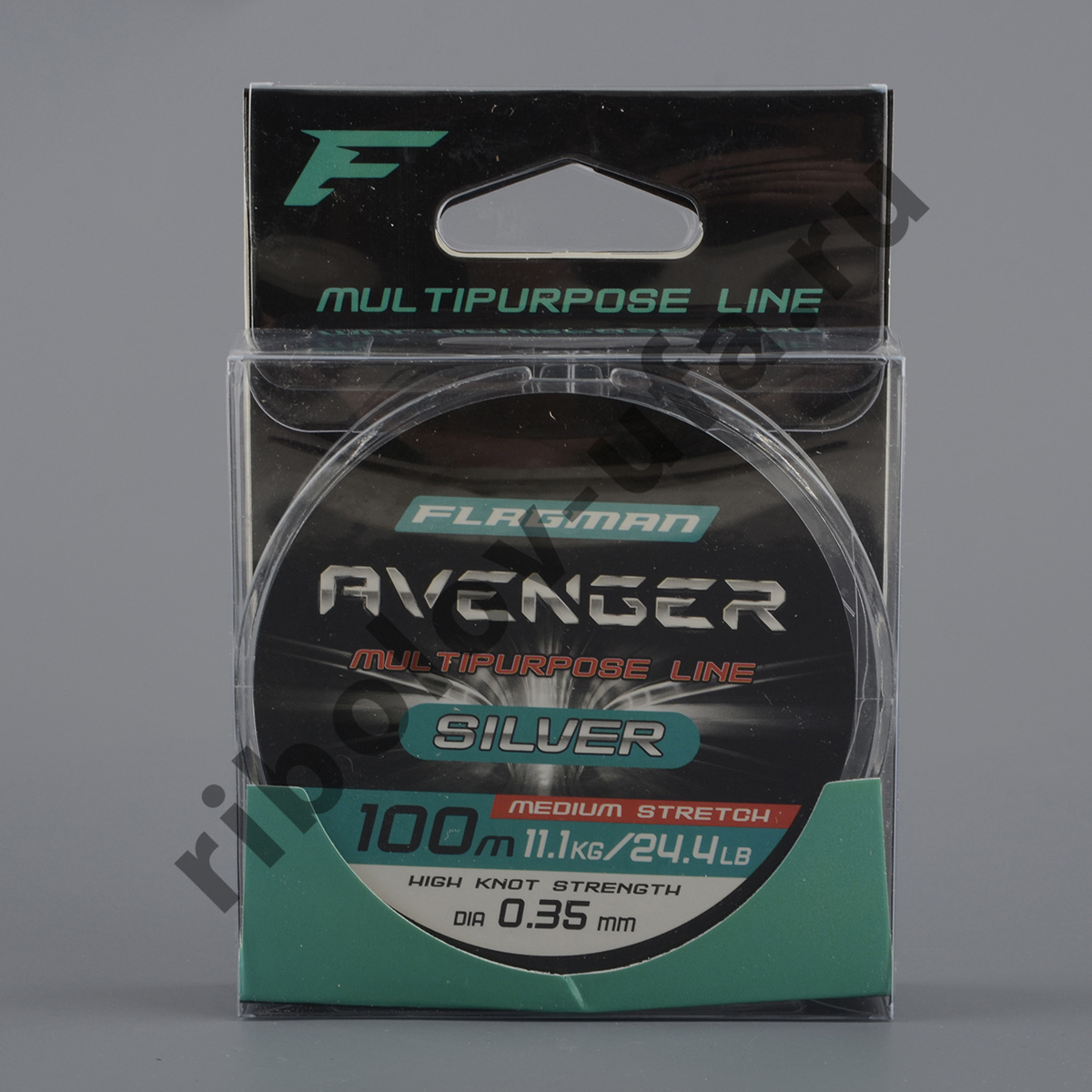 Леска Flagman Avenger Silver Line 100м, 0.35мм, 11.1кг