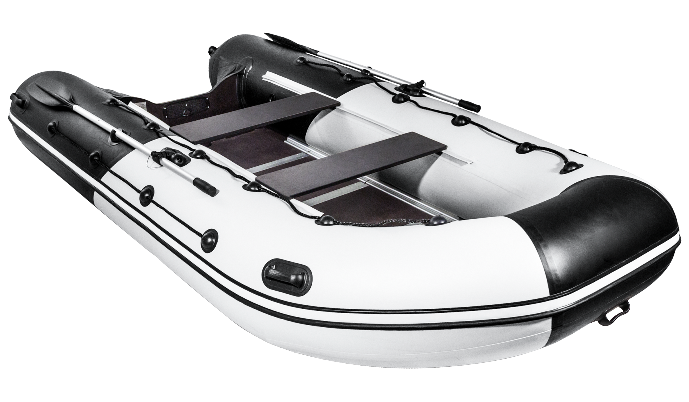 Лодка Ривьера Максима 3600 СК комби светло-серый/графит