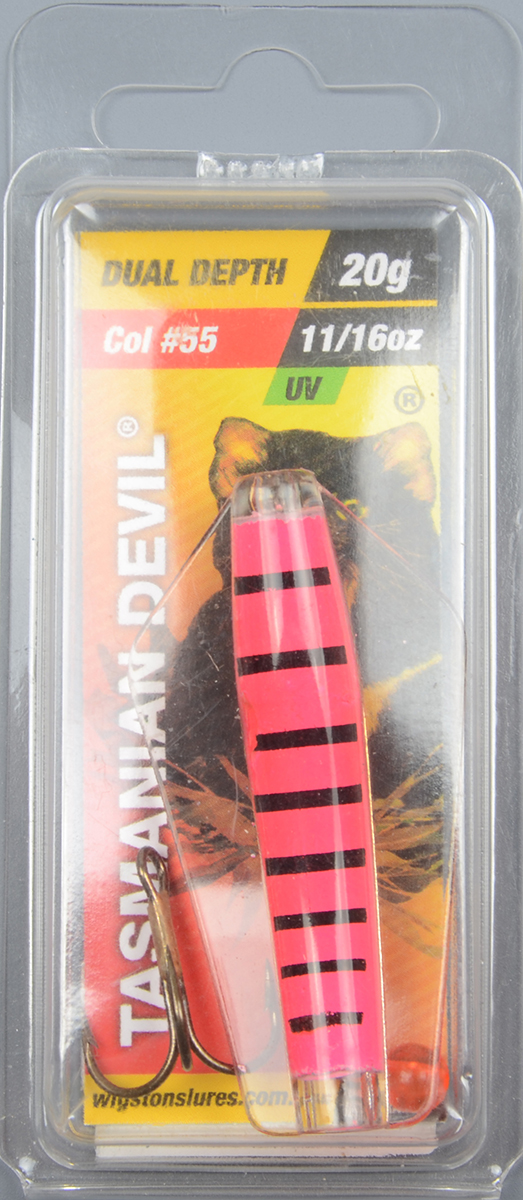 Блесна Wigston Lures Tasmanian Devil 20гр #55 Pink Panther
