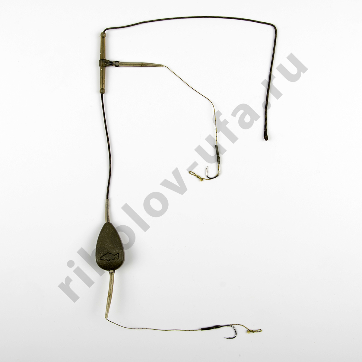 Монтаж карповый Orange #10 In-Line Leadcore для бойла, 71гр