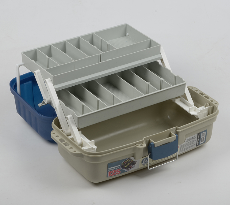 Ящик рыболовный Три Кита ЯР-2 (370*190*180) 2 лотка 