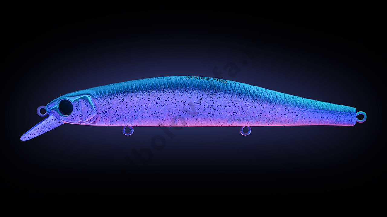 Воблер Strike Pro Inquisitor 110SP нейтр.пл.,16.2гр. (0.8-1.5м) кр.Owner  EG-193B-SP#GC04G-UV