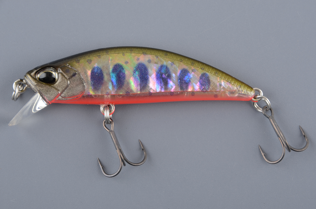 Воблео Duo Spearhead Ryuki 50S Awabi 4,5гр, 0,2-1,0м #Yamame Red Belly Awabi (CCC4113)