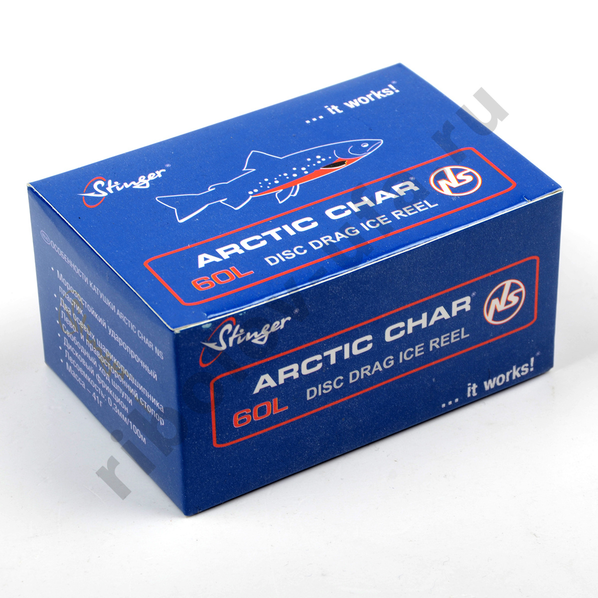Катушка зимняя Stinger Arctic Char NS 60мм L