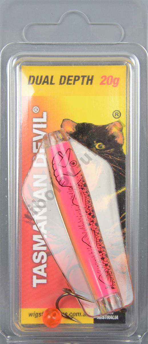 Блесна Wigston Lures Tasmanian Devil 20гр #81 Pink Fish