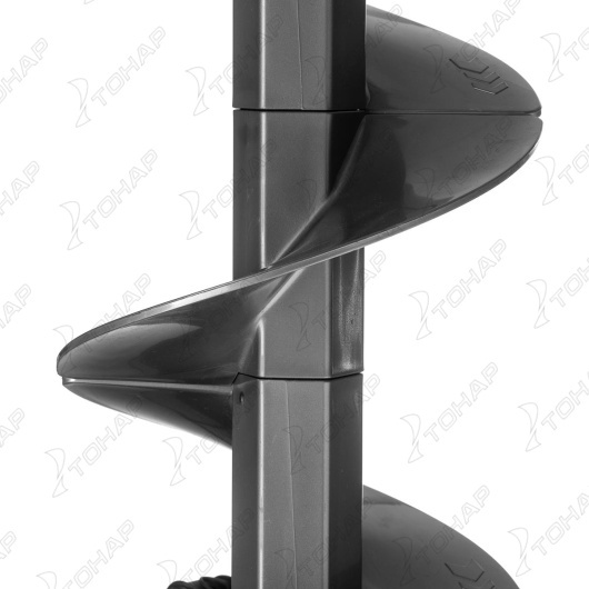 Шнек под шуруповерт Ultralite 150R правое вращение, пластиковый, серый