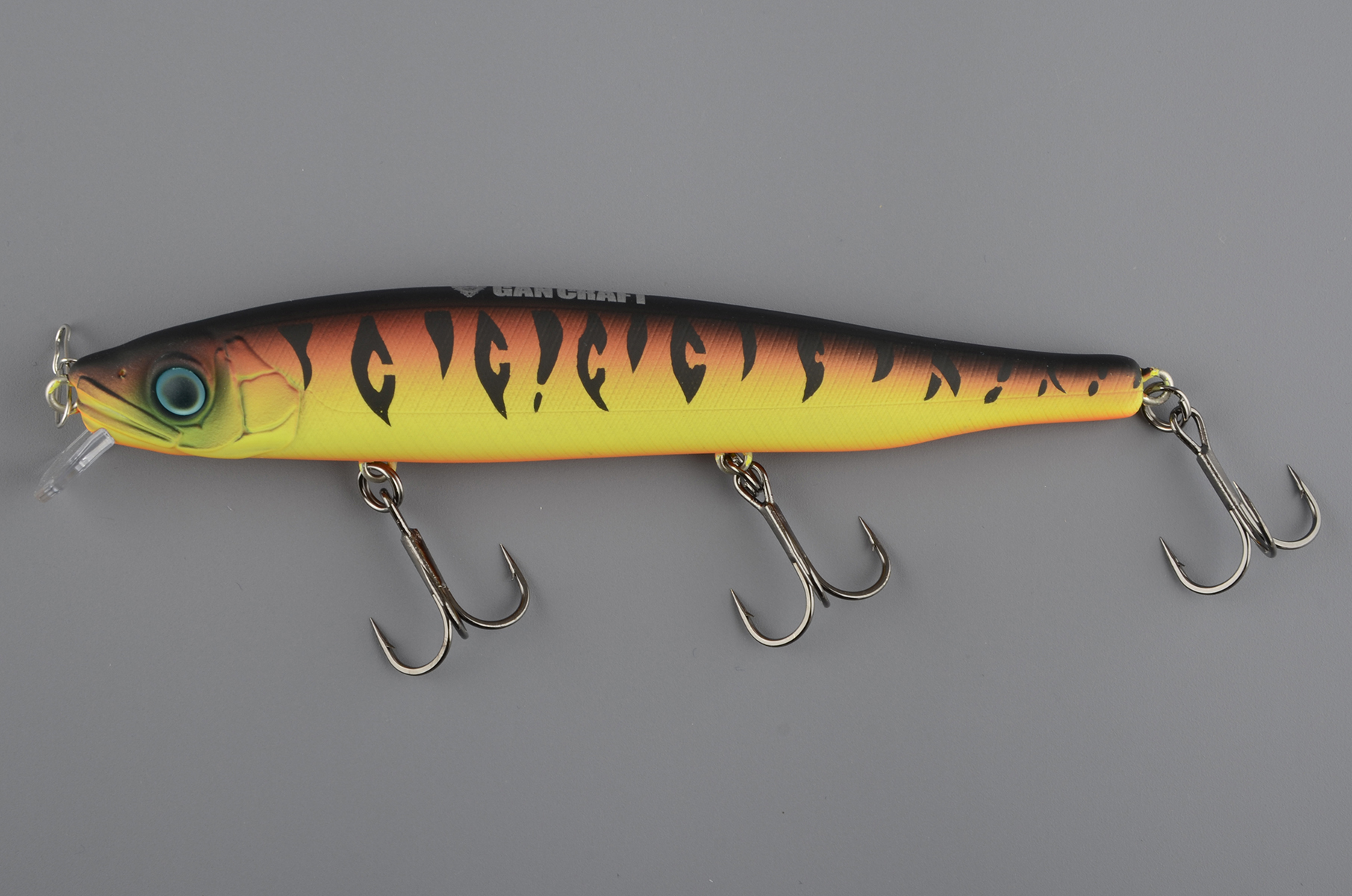 Воблер Gan Craft Rest 128SL, 128мм, #INT04 Matte Red Tiger