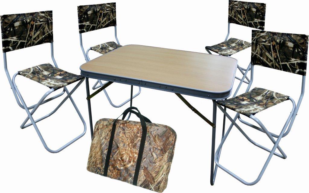 Набор мебели AlabiA Пикник (стол + 4 стула )