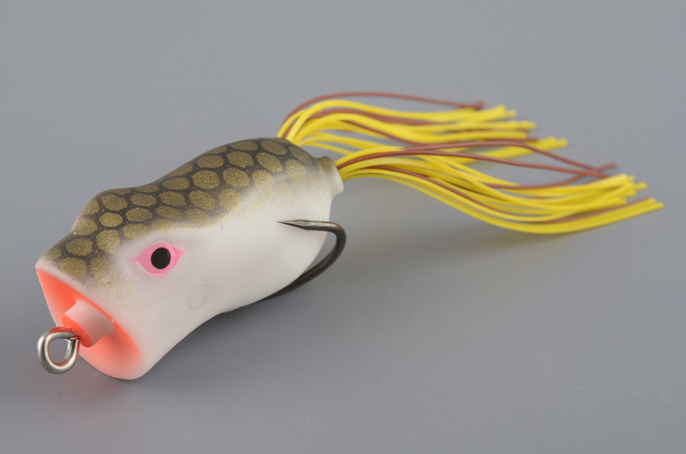 Лягушка незацепляйка Kosadaka оснащ. плав.имитация лапок LF31 40мм 8гр цв. P07