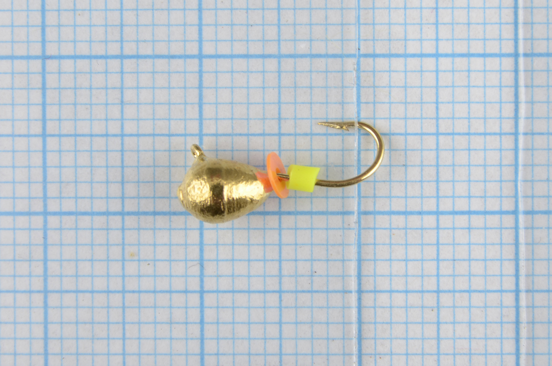 Мормышка Wormix точеная вольфрамовая Капля d=4 гальваника 0,8гр арт. 828