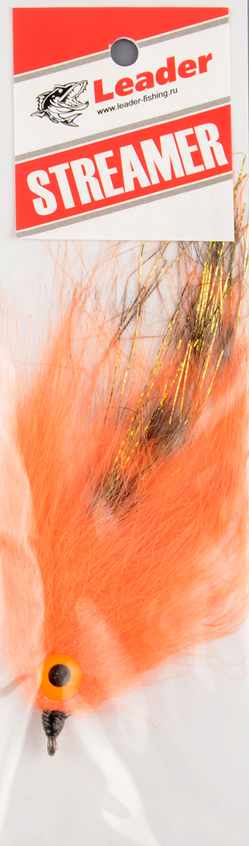 Джиг-Стример Leader размер M, 120-140мм. кр. 3/0 Цвет 0602