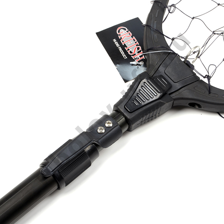 Подсачек Grfish телескоп. Delux,  2,0м, 60х60см, нейлон, яч.30мм