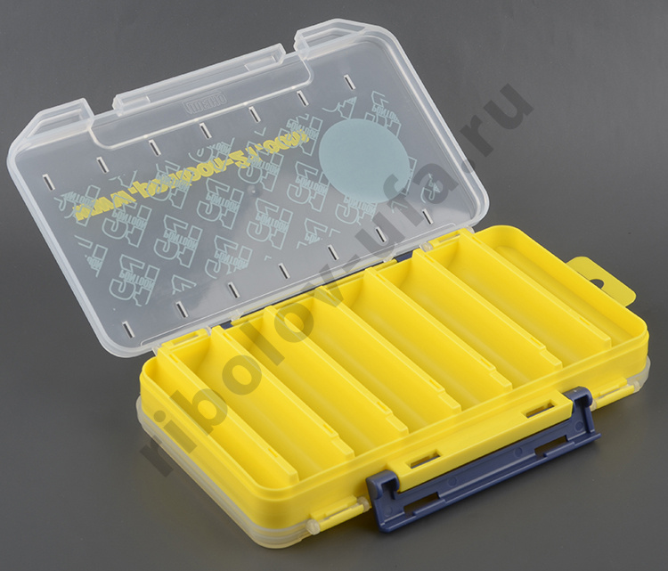 Коробочка Pontoon 21 LCB двусторонняя (200х126х36мм) желтый