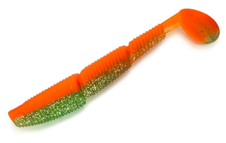 Силиконовая приманка Narval Complex Shad 12cm #023-Carrot (4шт/уп)