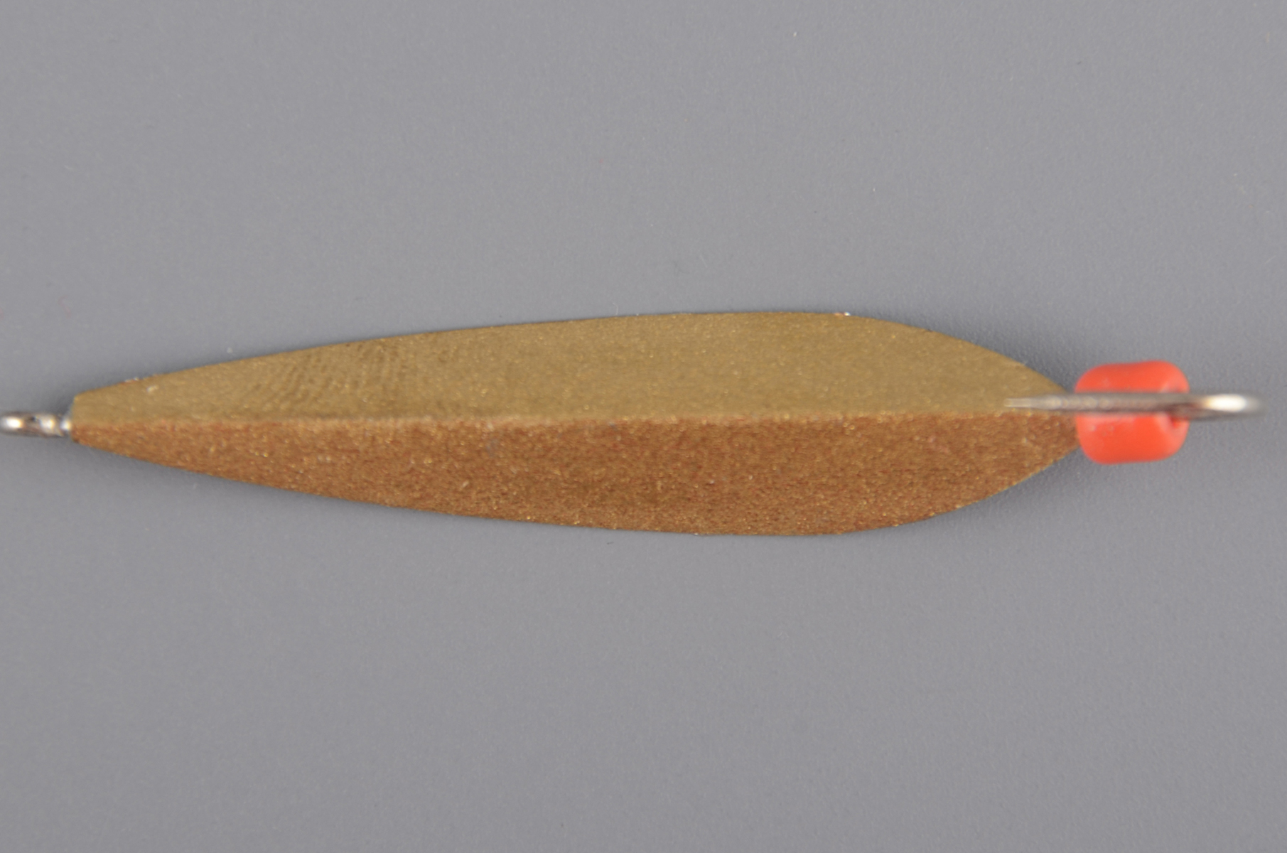 Блесна Курганская №05 с 1-м крючком, 40мм цв. золото