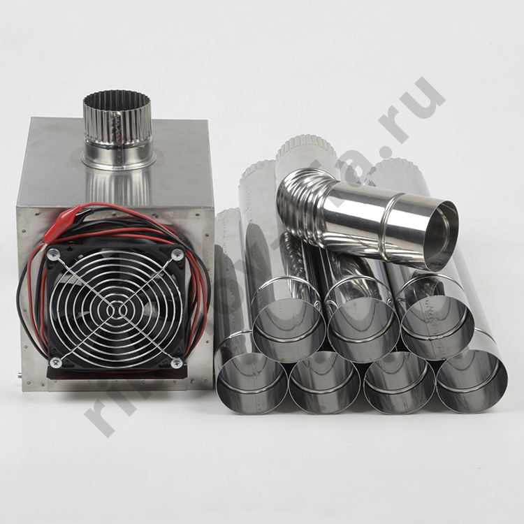 Теплообменник для палатки Вектор-В 250х170х240см, нерж сталь, с вентилятором, в сумке