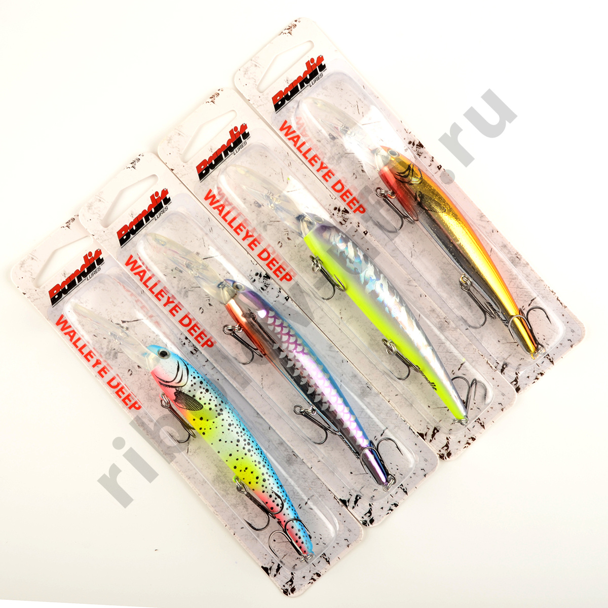 Воблер Bandit Deep Walleye 12см, 17.9гр, (8м) #B21