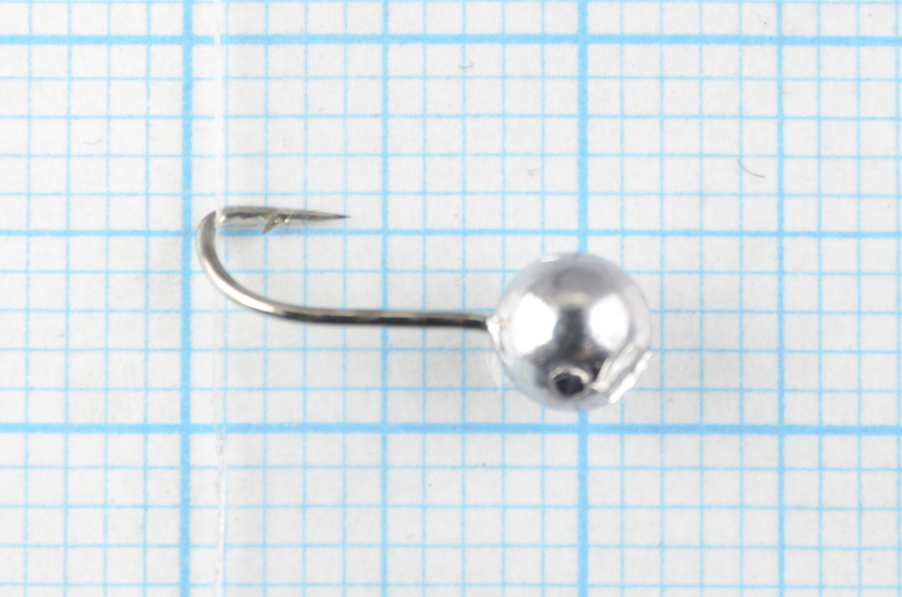 Мормышка литая Marlins Шар 4мм (0,36гр) кр. Crown никель 7000-200