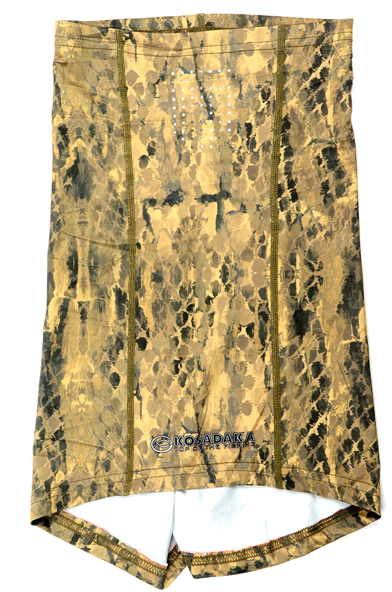 Маска бафф Kosadaka Ice Silk Sunblock UV защита, цв. Sand Snake