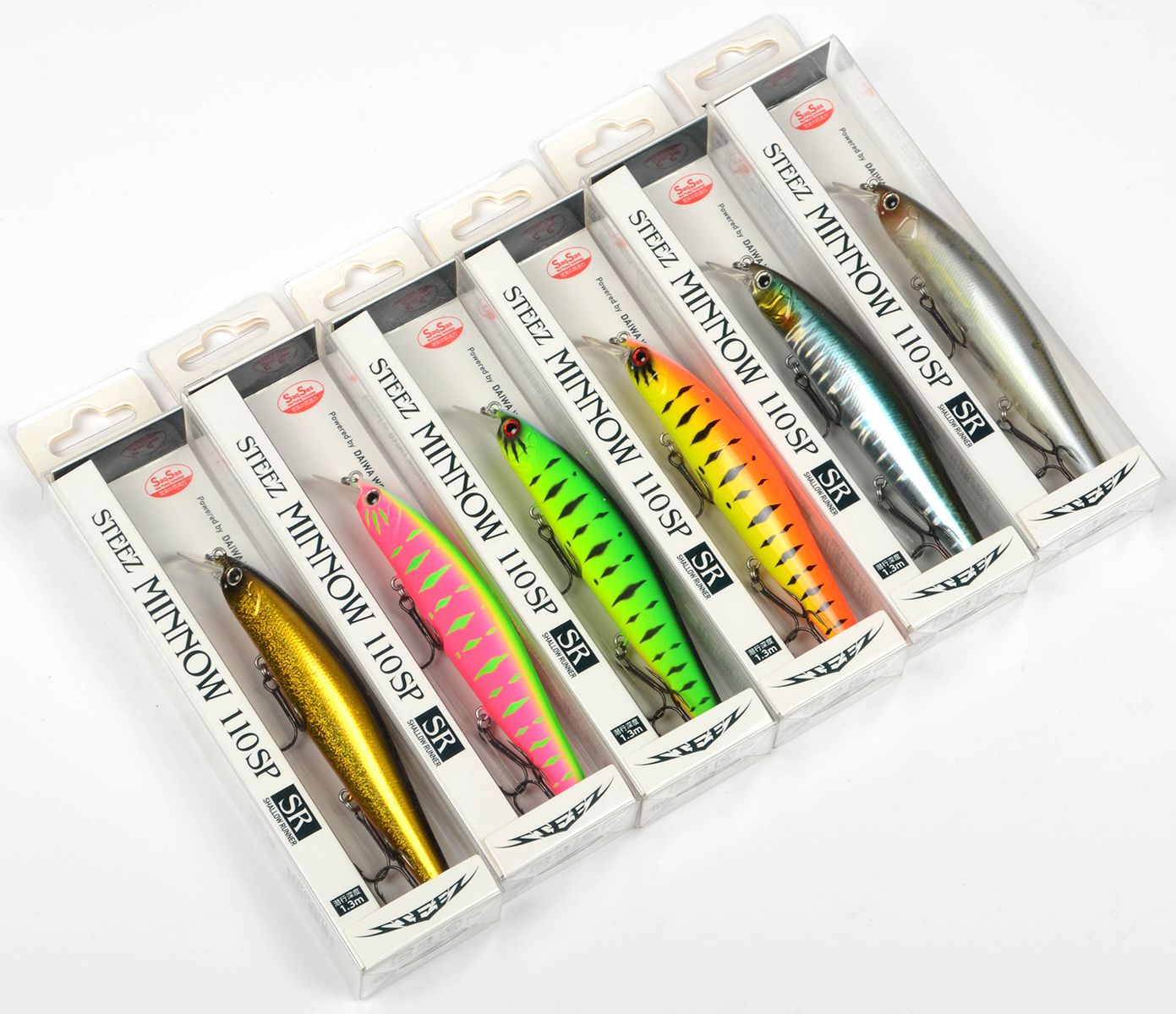 Воблер Daiwa Steez Minnow 110SP SR  14.4гр.  11см   0-1,3м  Mat Tiger