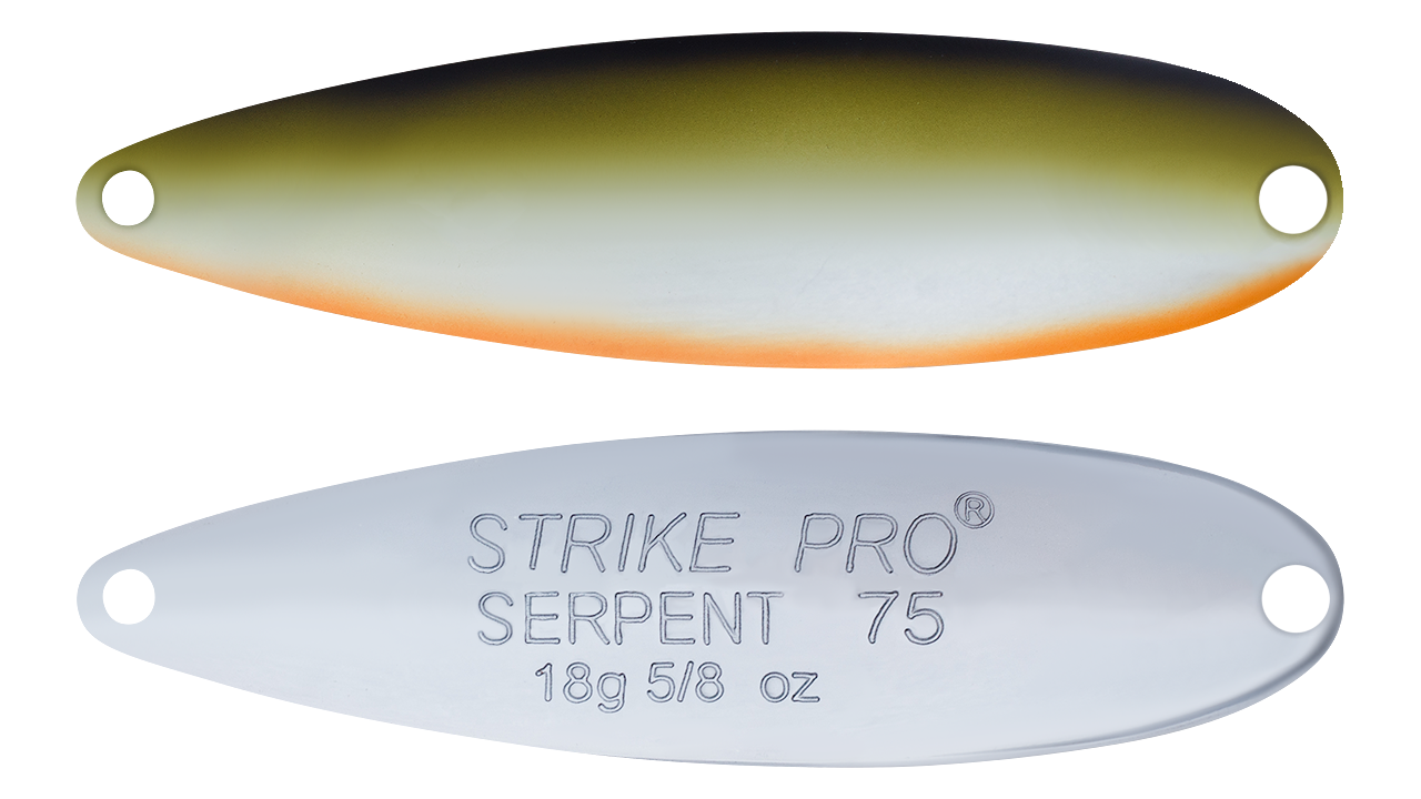 Блесна Strike Pro Serpent Double 75M двойник-незацепляй 18гр, 7,5см ST-010BD#A122E-CP