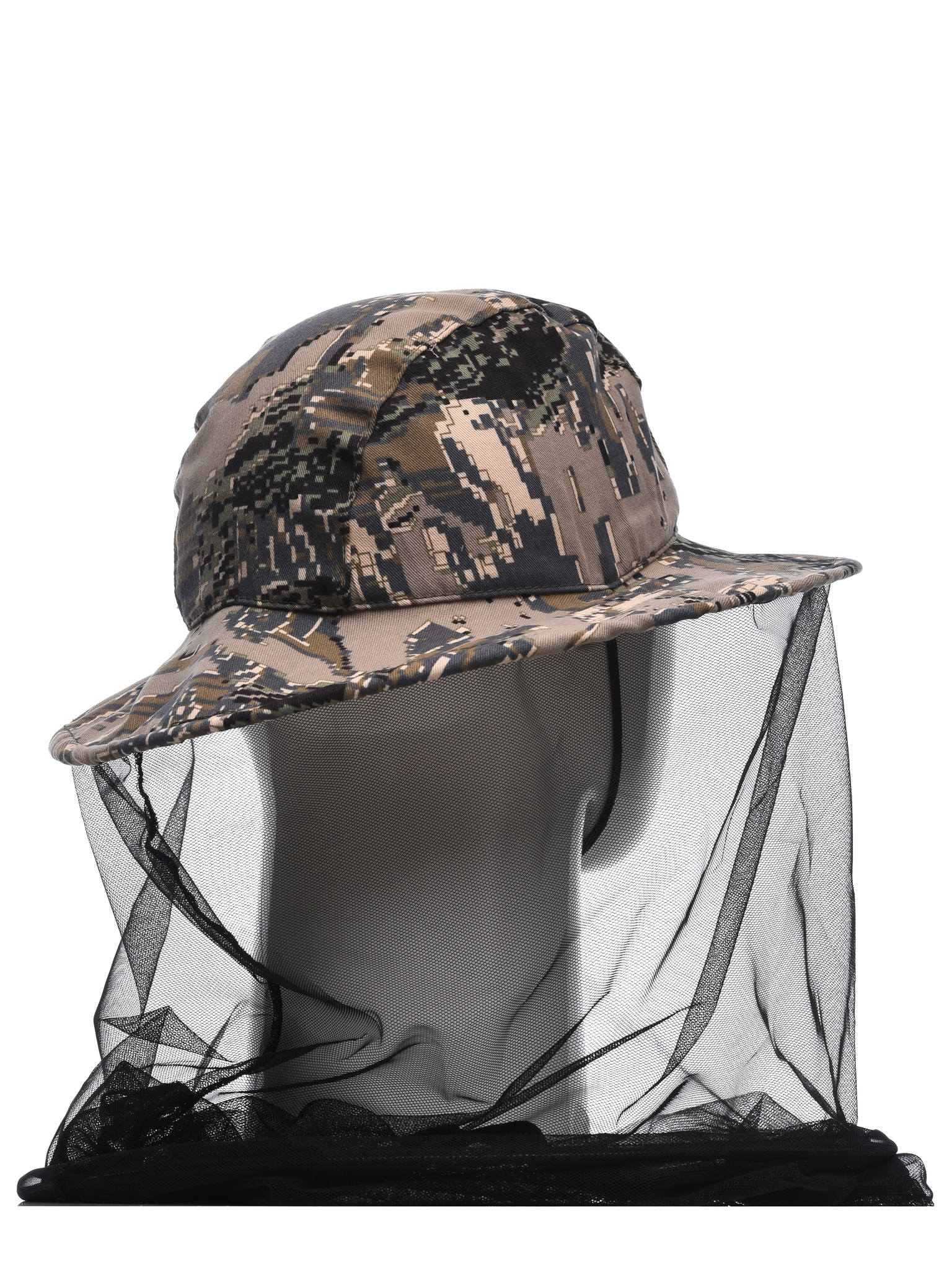 Панама-накомарник Huntsman Трансформер цв. Лабиринт, тк. Смесовая р. 60