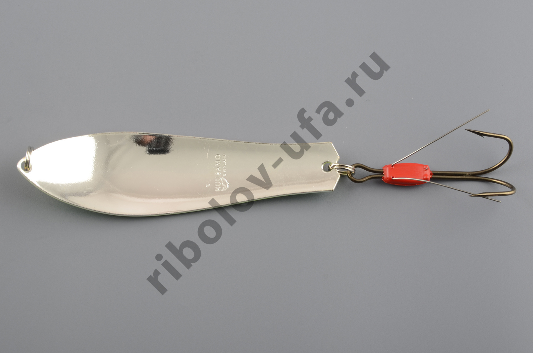 Блесна колеб. Kuusamo Professor 2, 90/18 (незацеп.) GR/Fye/FR-S, UV