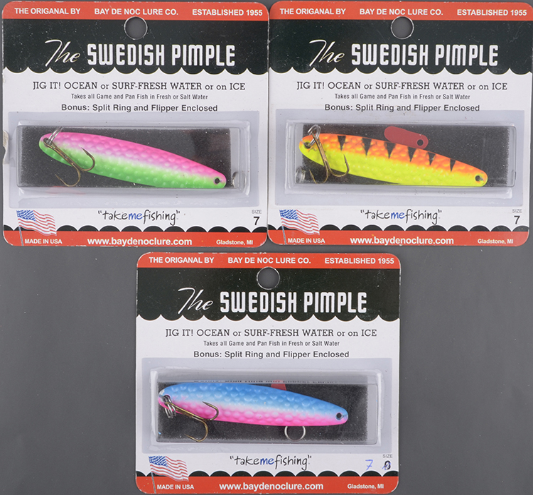Блесна Swedish Pimple в ассорт. Реплика Китай