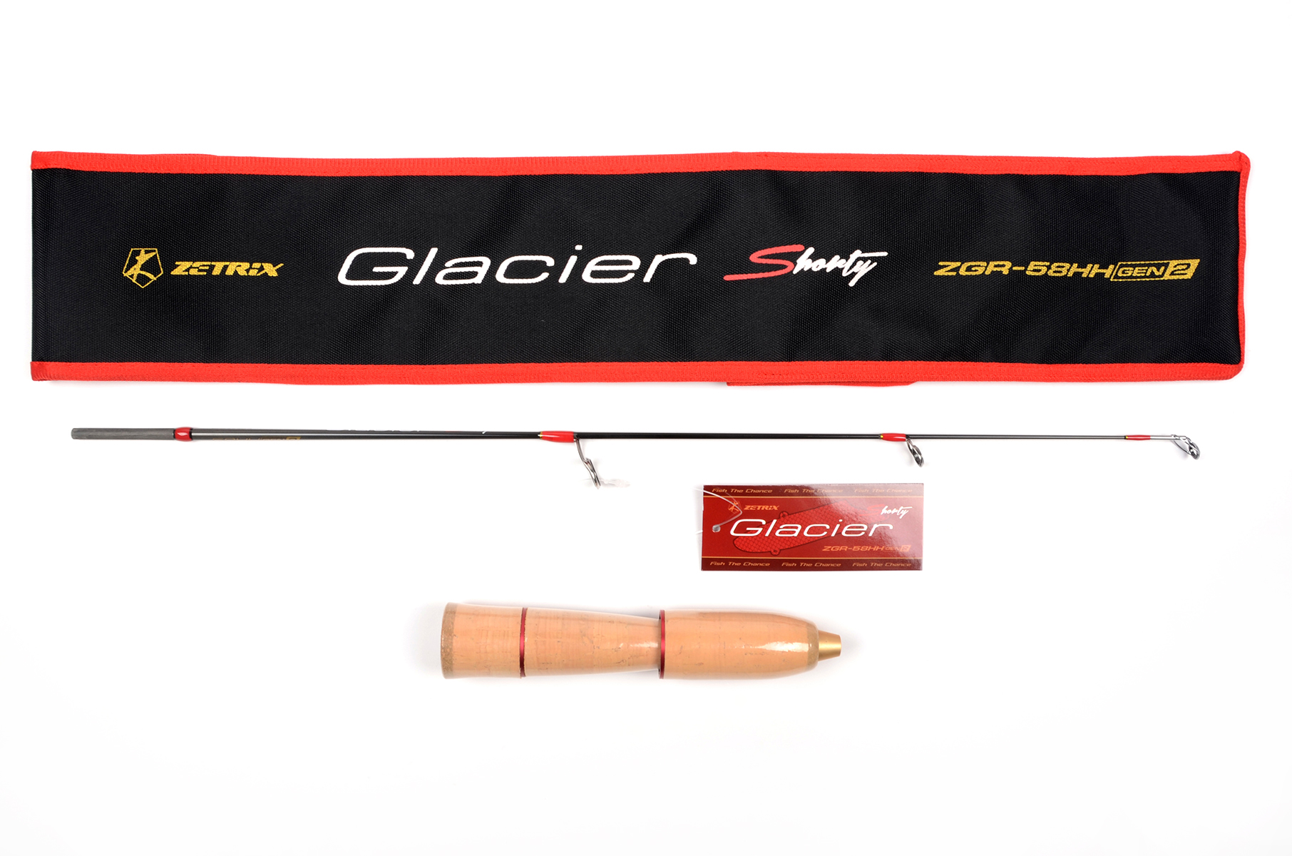 Удочка зимняя Zetrix Glacier Shorty ZGR-58H Gen2