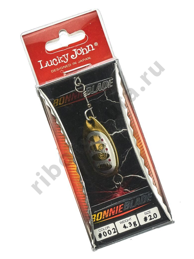 Блесна вращ. Lucky John Bonnie Blade #02, 4.3гр., цв. 002