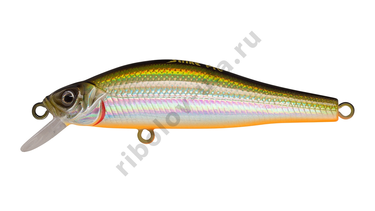 Воблер Strike Pro Archback 80 тонущ. 10,3гр., (0,5-1,0м) кр.тр.Owner  EG-125A-SP#612T