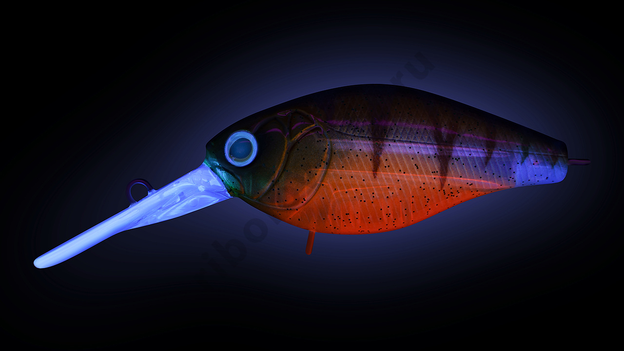 Воблер Strike Pro Cranky Deep 40 плав.4.6гр.(0.5-1.5м) кр.Owner EG-164L#TW001G