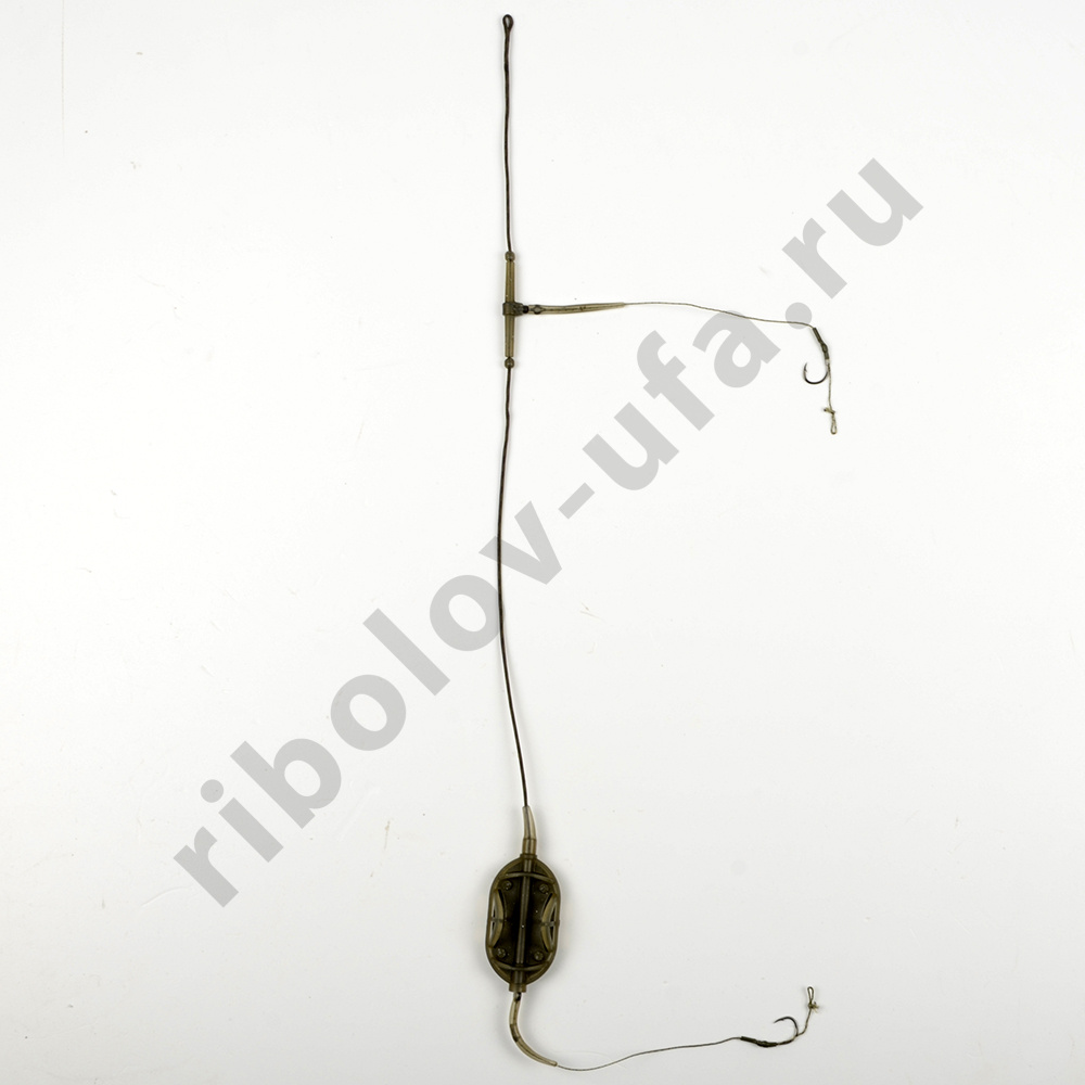 Монтаж карповый Orange #54 Roomy Flat Metod Leadcore, для бойла 40гр