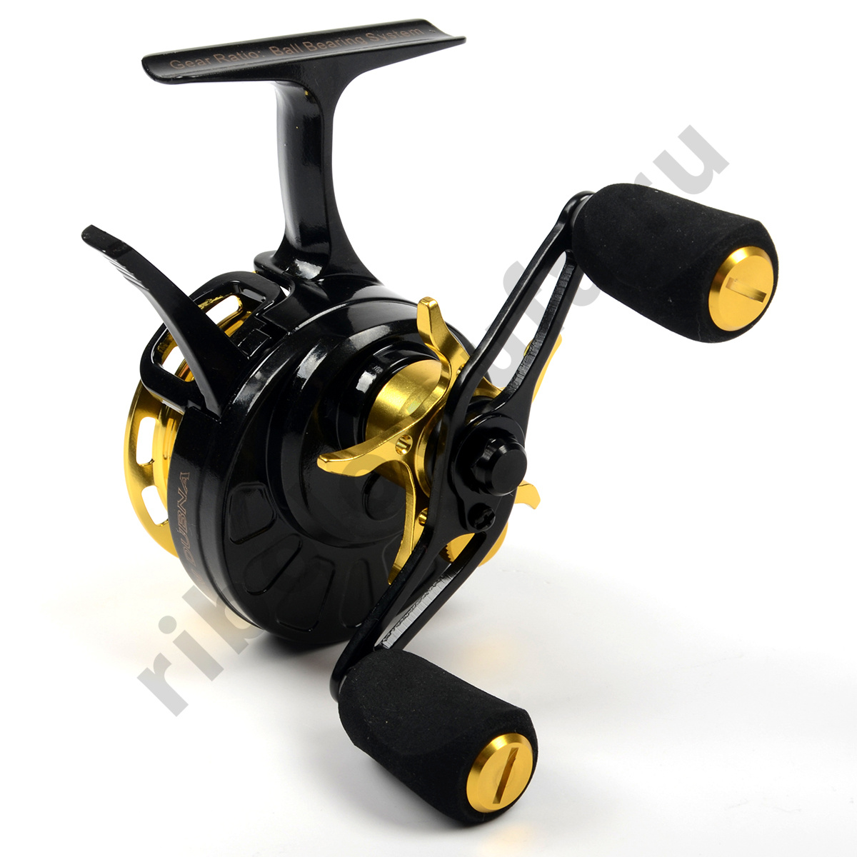 Катушка зимняя мульт. Jig It Team Dubna Chilly Moon PG, left hand