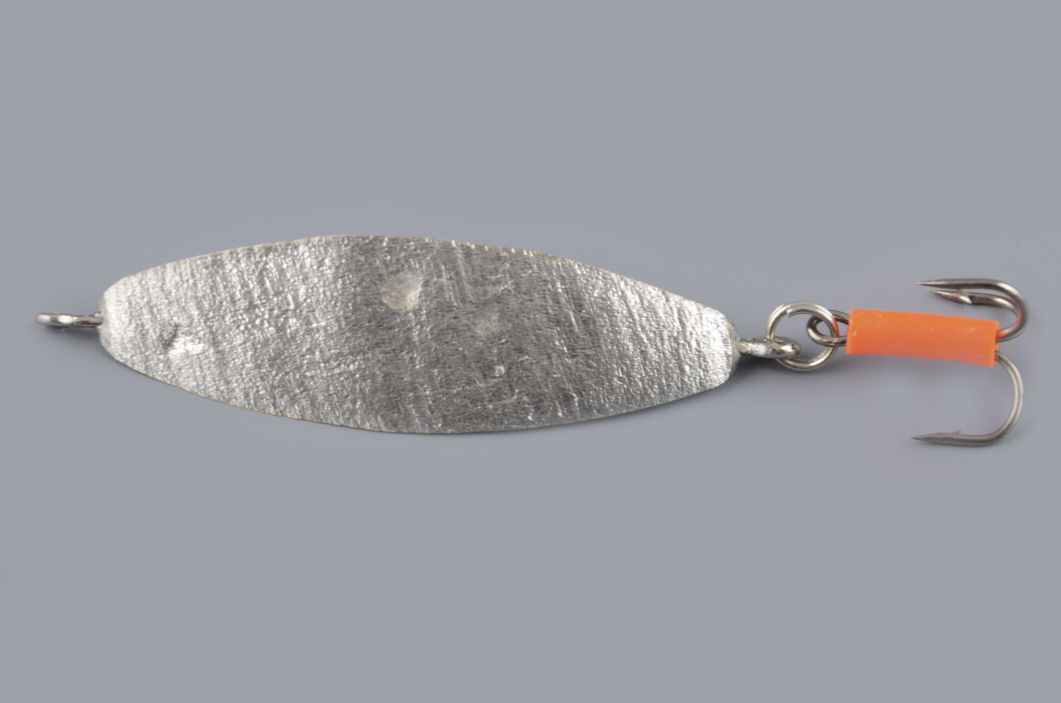 Блесна Курганская Маропедка №43 с тройником, 32мм 120° цв. серебро